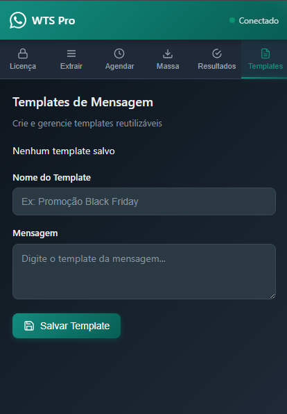 Templates de Mensagem